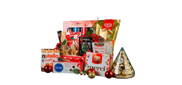 Christmas Wishes Delightful Gift Hamper - Ferns N Petals Hampers ...