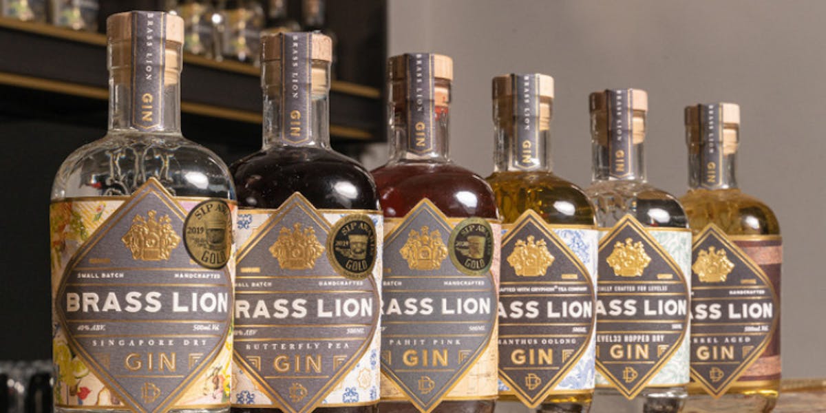 Brass Lion Distillery Singapore Gins